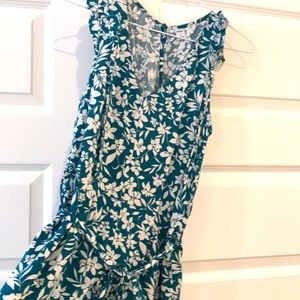 Lightweight floral Old Navy jumpsuit